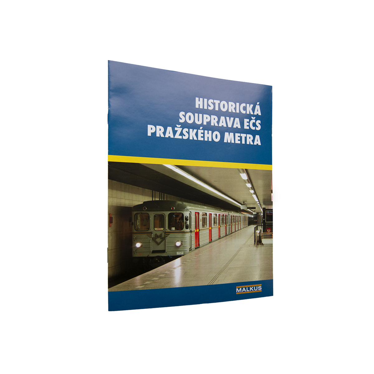 Brožura Historická souprava Ečs pražského metra | Fanshop DPP