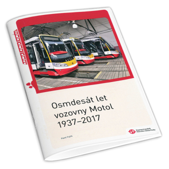 Brožura Osmdesát let vozovny Motol 1937–2017