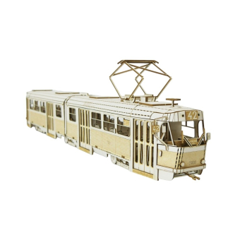 Kartonový model tramvaj ČKD Tatra K2 (stavebnice)