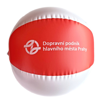 Nafukovací plážový balon s logem DPP