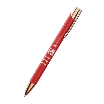 Propisovací pero 150 let MHD v Praze 1875–2025 | červené