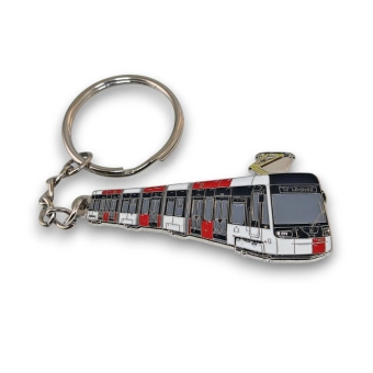 Kovový přívěšek tramvaj Škoda 52T