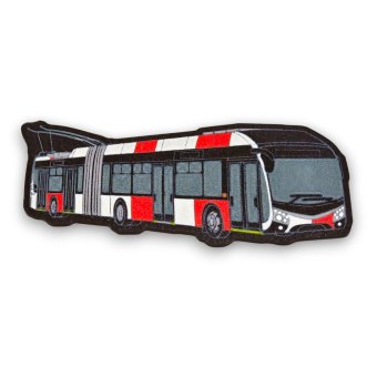 Magnetka trolejbus SOR TNS 18 (velká)
