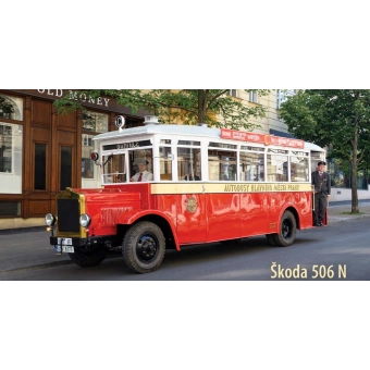 Projížďka muzejním autobusem Škoda 506 N z roku 1929