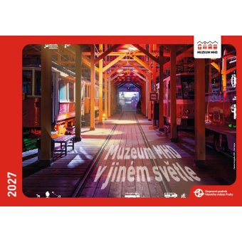 Nástěnný kalendář Muzeum v jiném světle 2027