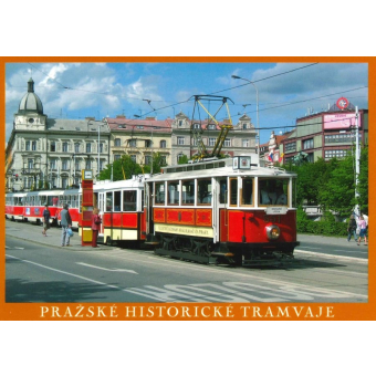 Pohlednice Pražské historické tramvaje 1