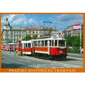 Pohlednice Pražské historické tramvaje 1