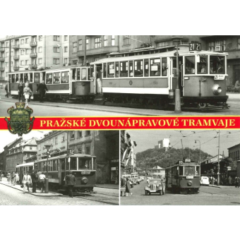 Pohlednice Pražské dvounápravové tramvaje I