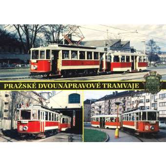 Pohlednice Pražské dvounápravové tramvaje II