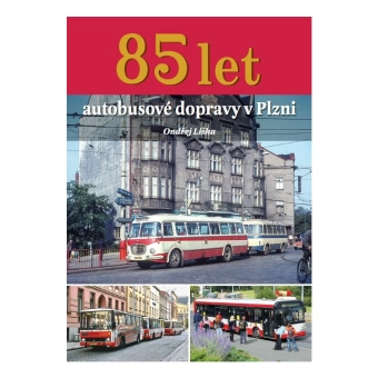 Kniha 85 let autobusové dopravy v Plzni