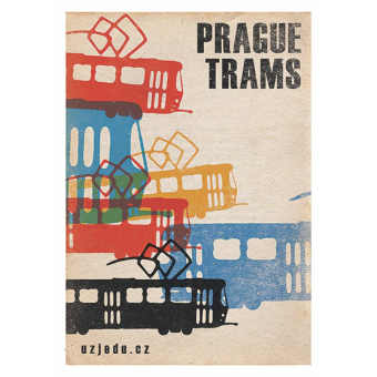 Plakát Prague Trams