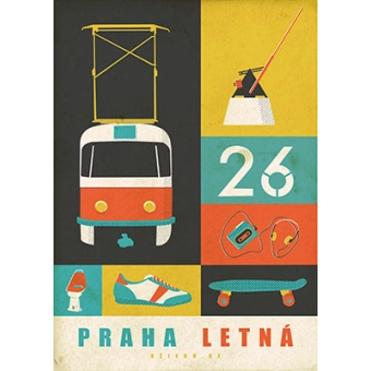 Plakát Praha Letná