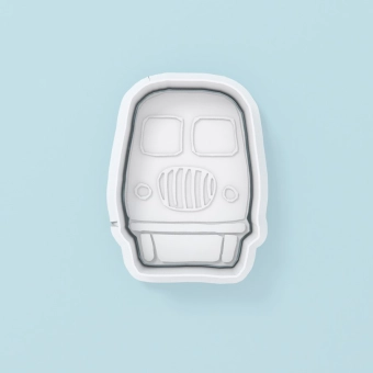 Vykrajovátko „autobus zepředu“