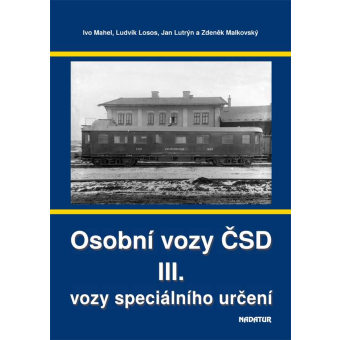 Kniha Osobní vozy ČSD III. – vozy speciálního určení