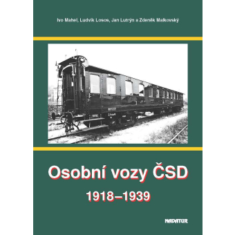 Kniha Osobní vozy ČSD 1918 – 1939