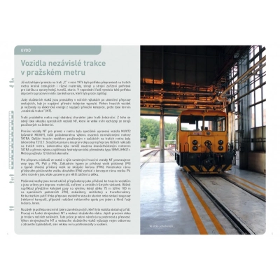                             Brožura Vozidla nezávislé trakce pražského metra                        