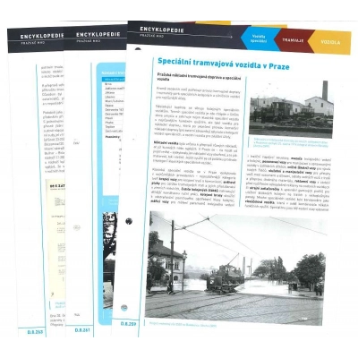                             Encyklopedie MHD: 2. díl, 5. svazek – Tramvaje – speciální vozidla                        