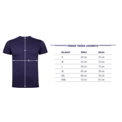                             Antracitové triko metro 81-71 (barevný potisk)                        