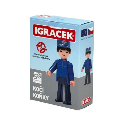                             Figurka Igráček kočí koňky                        