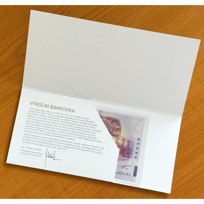                             „Bankovka“ Euro Souvenir 150 let MHD v Praze 1875–2025                        