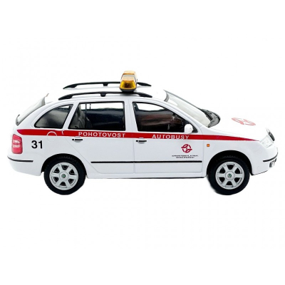                             Model Škoda Fabia Combi Pohotovost Autobusy DPP (1 : 43)                        