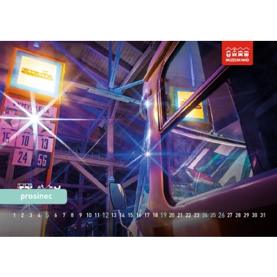                             Nástěnný kalendář Muzeum v jiném světle 2027                        