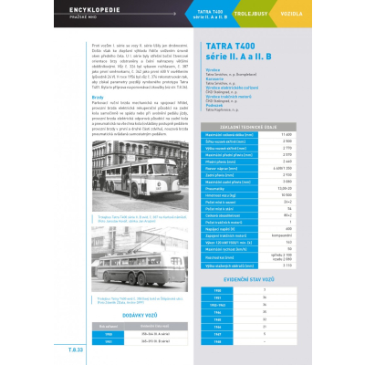                             Encyklopedie MHD: 2. díl, 2. svazek – Trolejbusy, lanové dráhy, historická vozidla                        