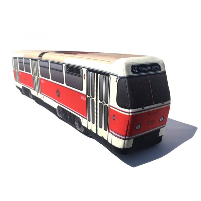                             Pěnová tramvaj ČKD Tatra T3 (historická linka 42)                        