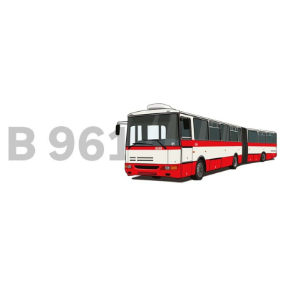                             Plecháček autobus Karosa B 961                        