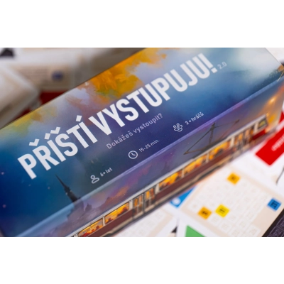 Karetní hra Příští vystupuju!