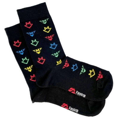 Ponožky s logy pražského metra
