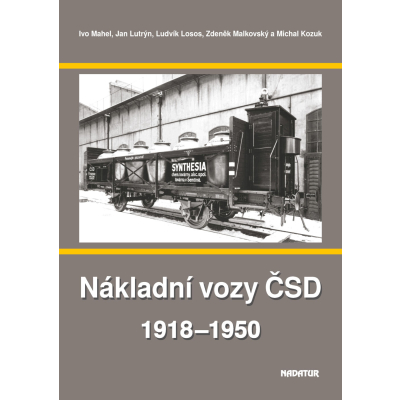 Kniha Nákladní vozy ČSD 1918 – 1950                    