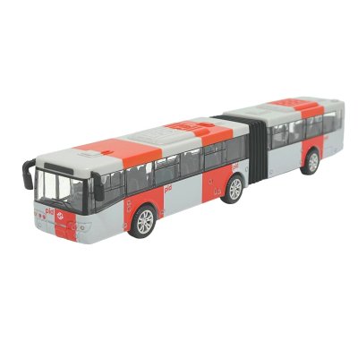 Kovový kloubový autobus PID