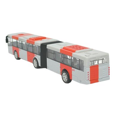 Kovový kloubový autobus PID
