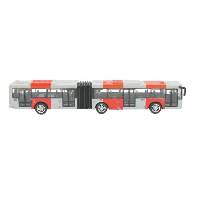 Kovový kloubový autobus PID