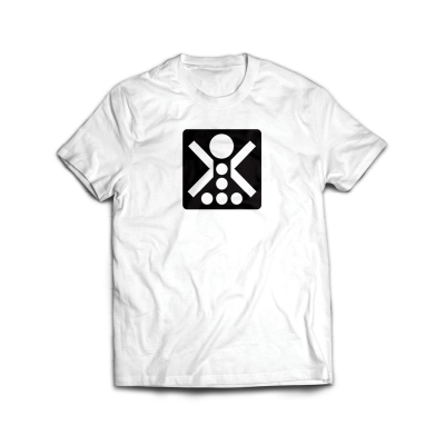 Triko s motivem Pooping Man | bílé                    