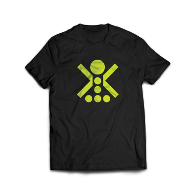 Triko s motivem Pooping Man | černé                    