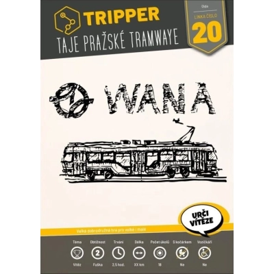 Hra Tripper – Taje pražské tramwaye 20                    