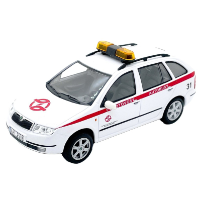 Model Škoda Fabia Combi Pohotovost Autobusy DPP (1 : 43)                    