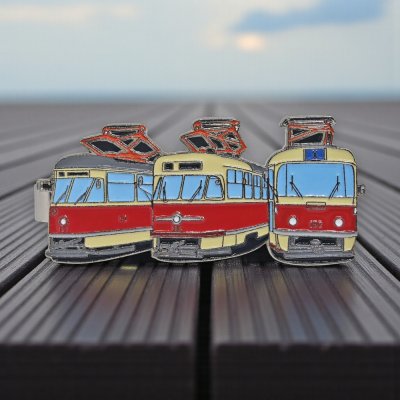 Kravatová spona tramvaje ČKD Tatra T1, T2 a T3