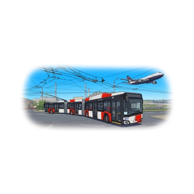 Plecháček trolejbus Škoda 24M