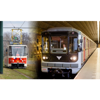 Zážitková turistika Depo Hostivař, trasa A s 81-71, KT8D5 a Muzeum MHD                    