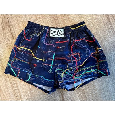 Dětské trenky Styx se schématem pražské MHD