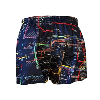 Dětské trenky Styx se schématem pražské MHD