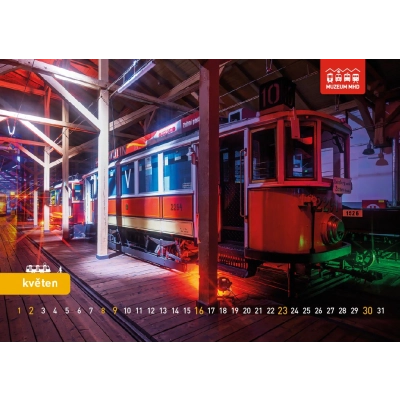 Nástěnný kalendář Muzeum v jiném světle 2027