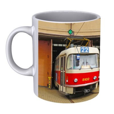 Hrnek tramvaje ČKD Tatra T3M