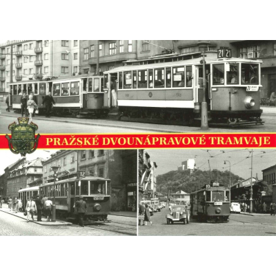 Pohlednice Pražské dvounápravové tramvaje I                    