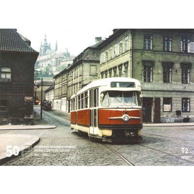 Pohlednice První prototyp tramvaje Tatra T2 (č. 6001)                    