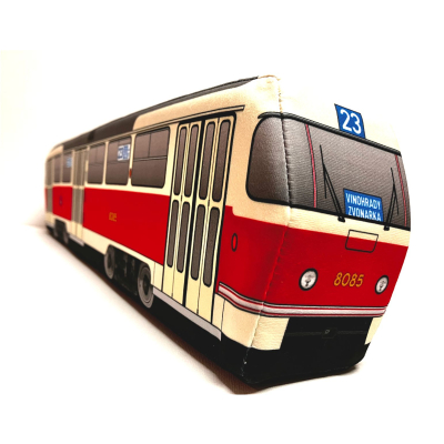 Pěnová tramvaj ČKD Tatra T3 (nostalgická linka 23)                    