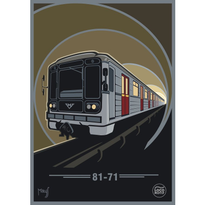 Plakát metro 81-71                    